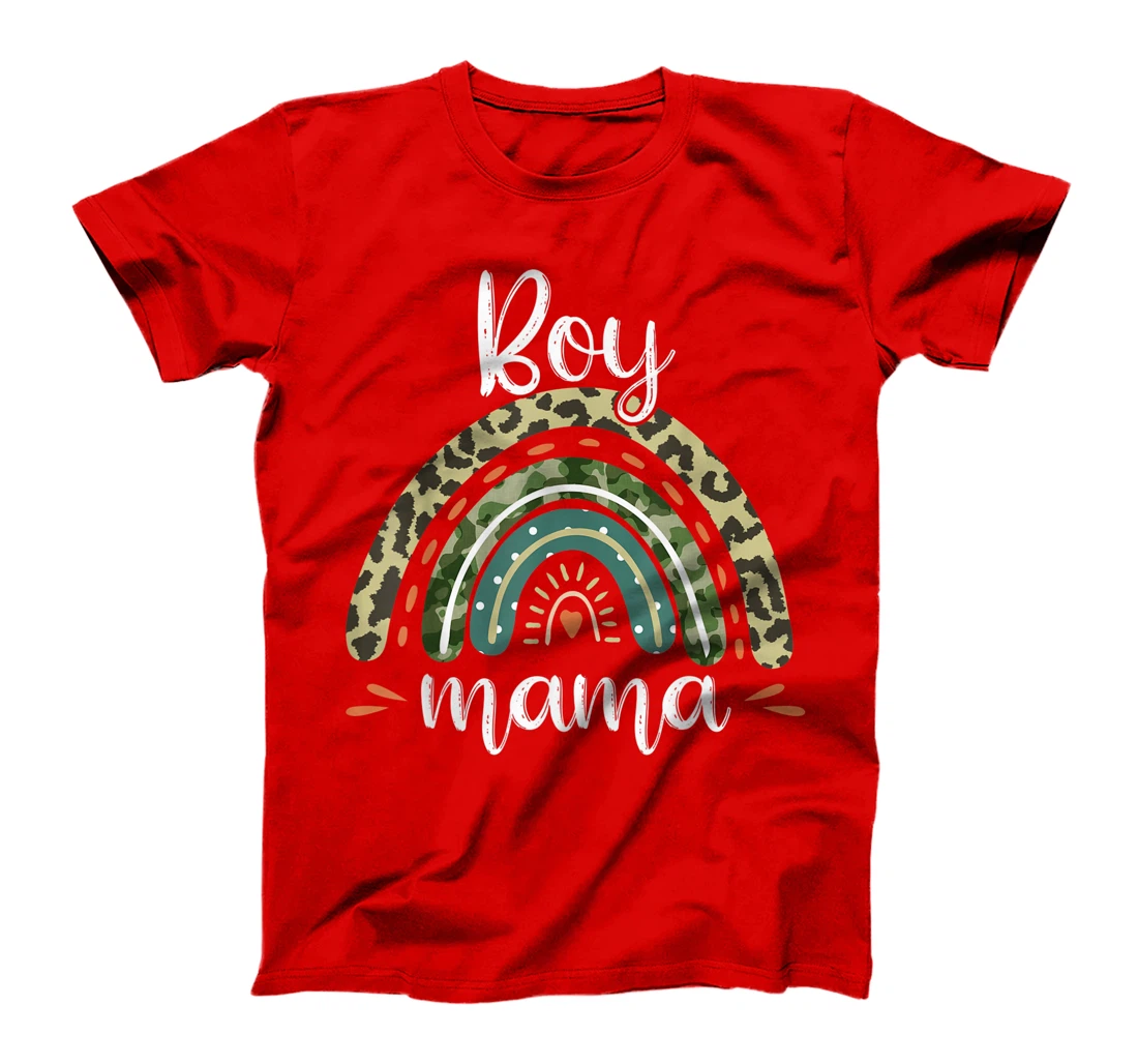 Boy Mama Boho Rainbow - Boy Mama T-Shirt