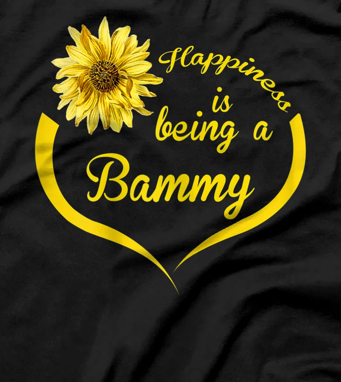 Womens Bammy Gift: Happiness Is Being A Bammy T-Shirt
