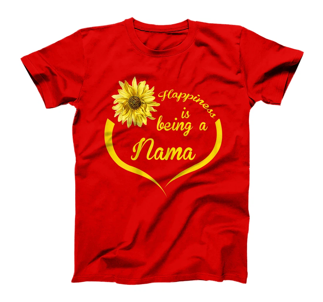 Womens Nama Gift: Happiness Is Being A Nama T-Shirt