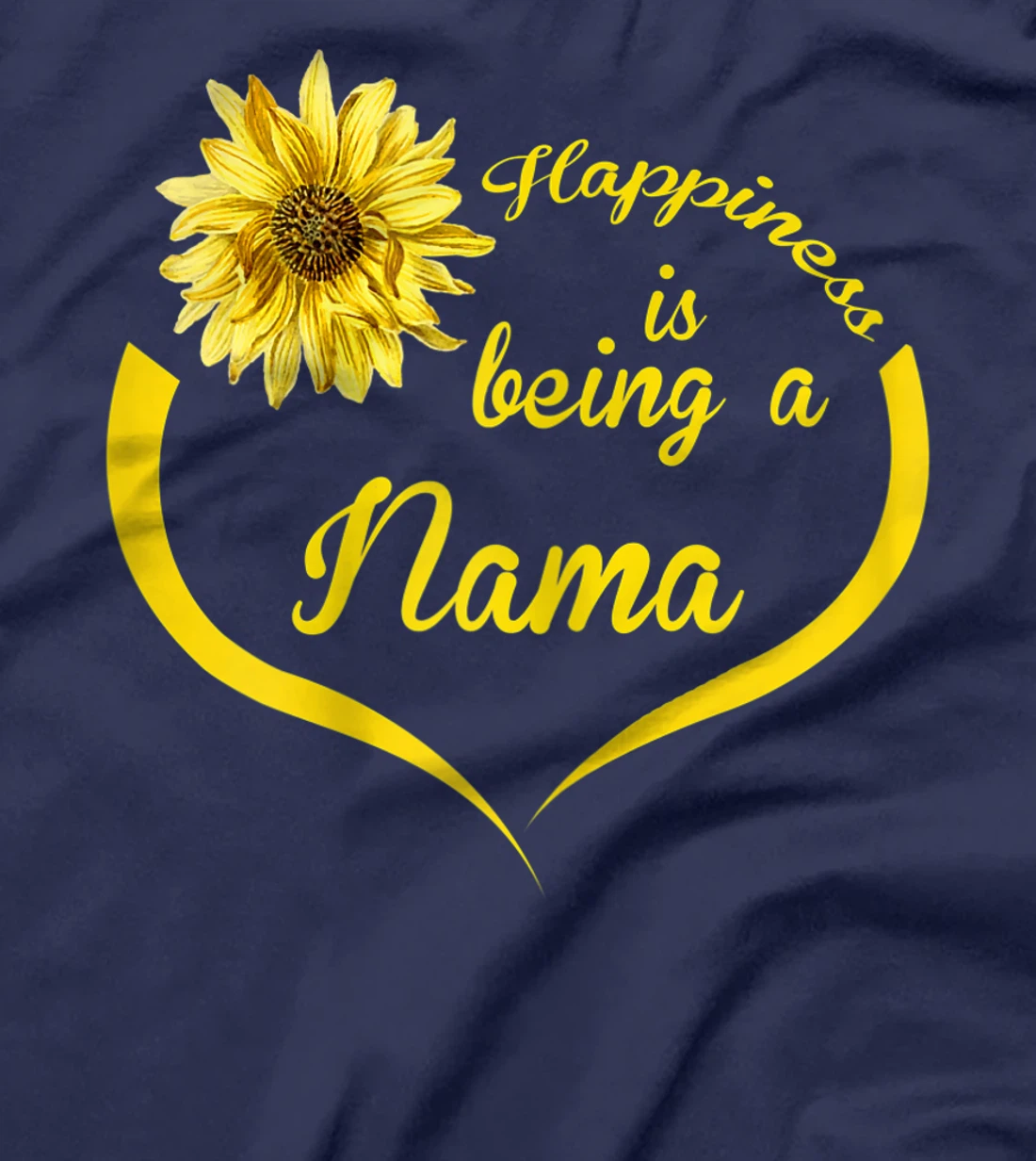 Womens Nama Gift: Happiness Is Being A Nama T-Shirt
