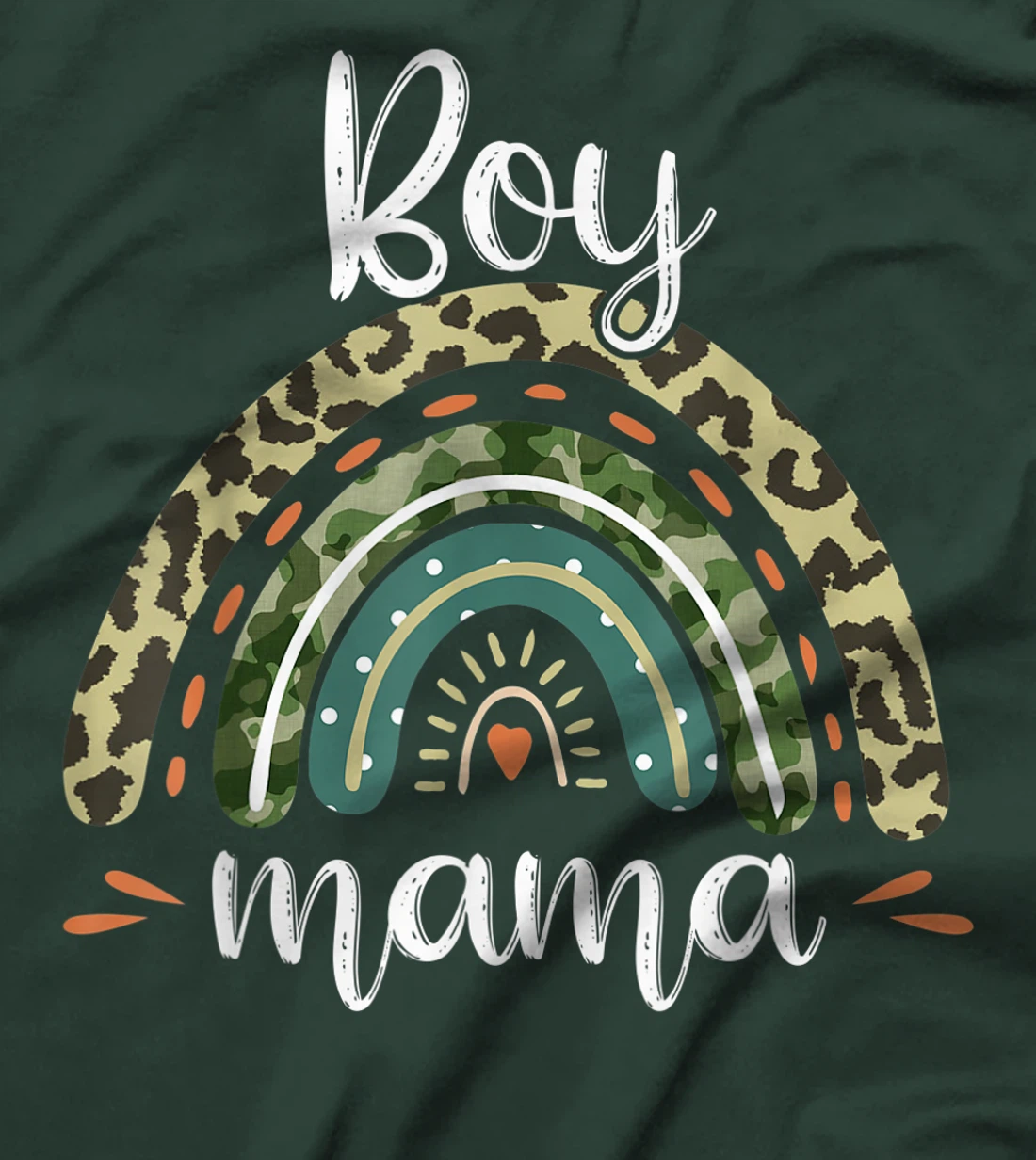 Boy Mama Boho Rainbow - Boy Mama T-Shirt
