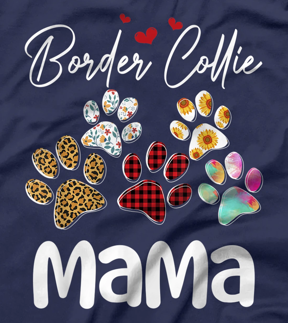 Border Collie Mama Shirt - Border Collie Lover T-Shirt
