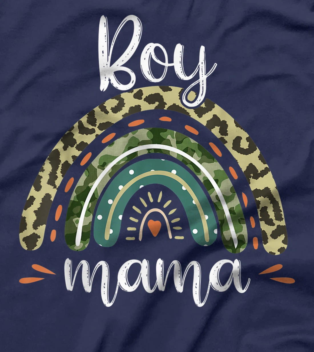 Boy Mama Boho Rainbow - Boy Mama T-Shirt