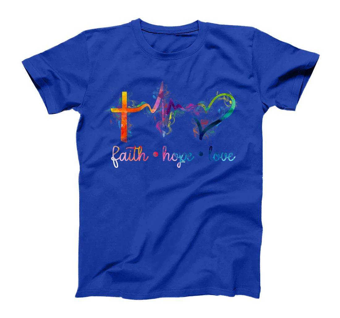 Faith Hope Love Nursing Student Medical Nurse Cool Gifts T-Shirt