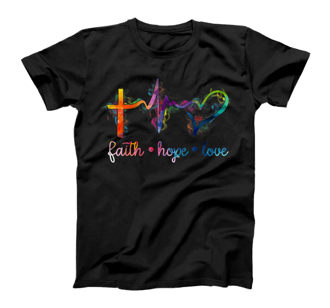 Faith Hope Love Nursing Student Medical Nurse Cool Gifts T-Shirt