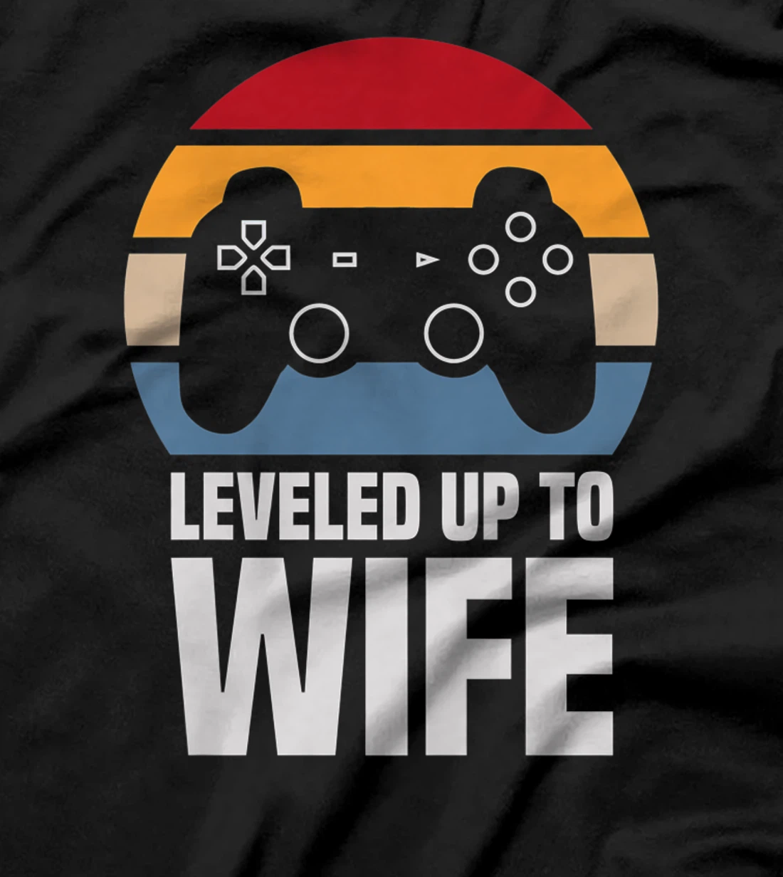 Womens Leveled Up To Wife Gifts For Her Newly Married Couple Premium T-Shirt