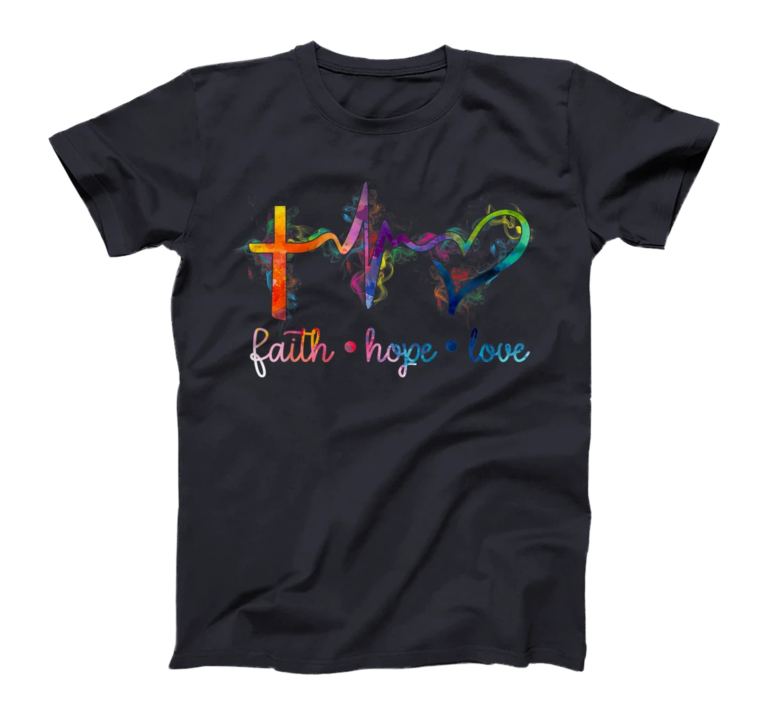 Faith Hope Love Nursing Student Medical Nurse Cool Gifts T-Shirt