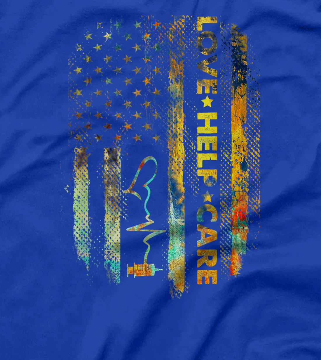 Love Help Care Operating Room Nurse Healthcare Student Gift T-Shirt