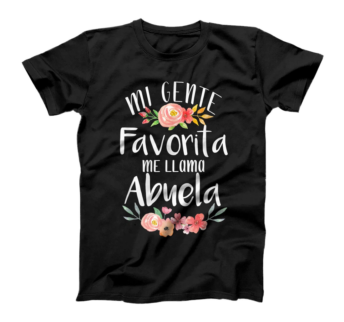 Mi Gente Favorita Me Llama Abuela Spanish Grandma T-Shirt