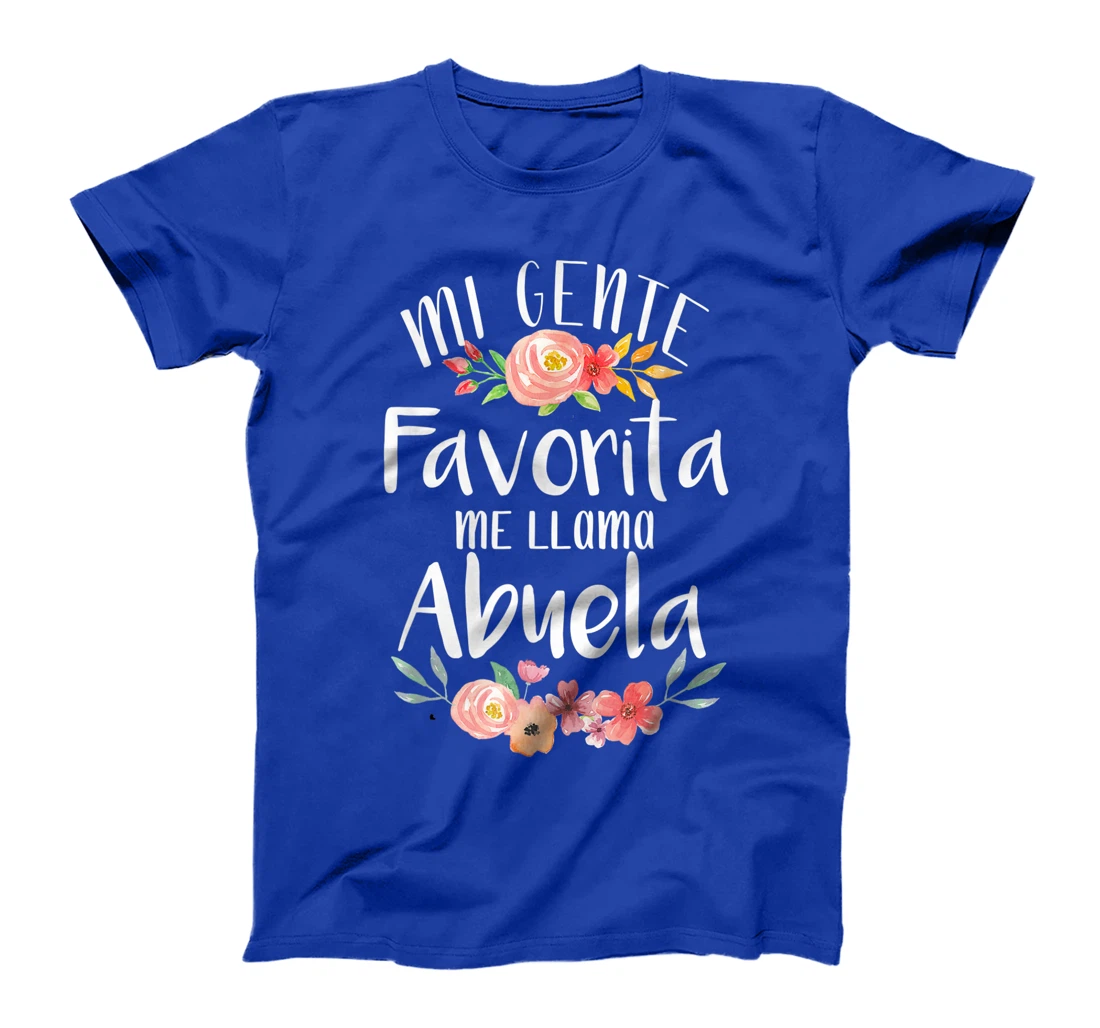 Mi Gente Favorita Me Llama Abuela Spanish Grandma T-Shirt