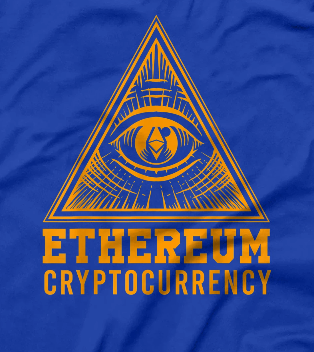 Ethereum All Seeing Eye Pyramid Cryptocurrency Money T-Shirt