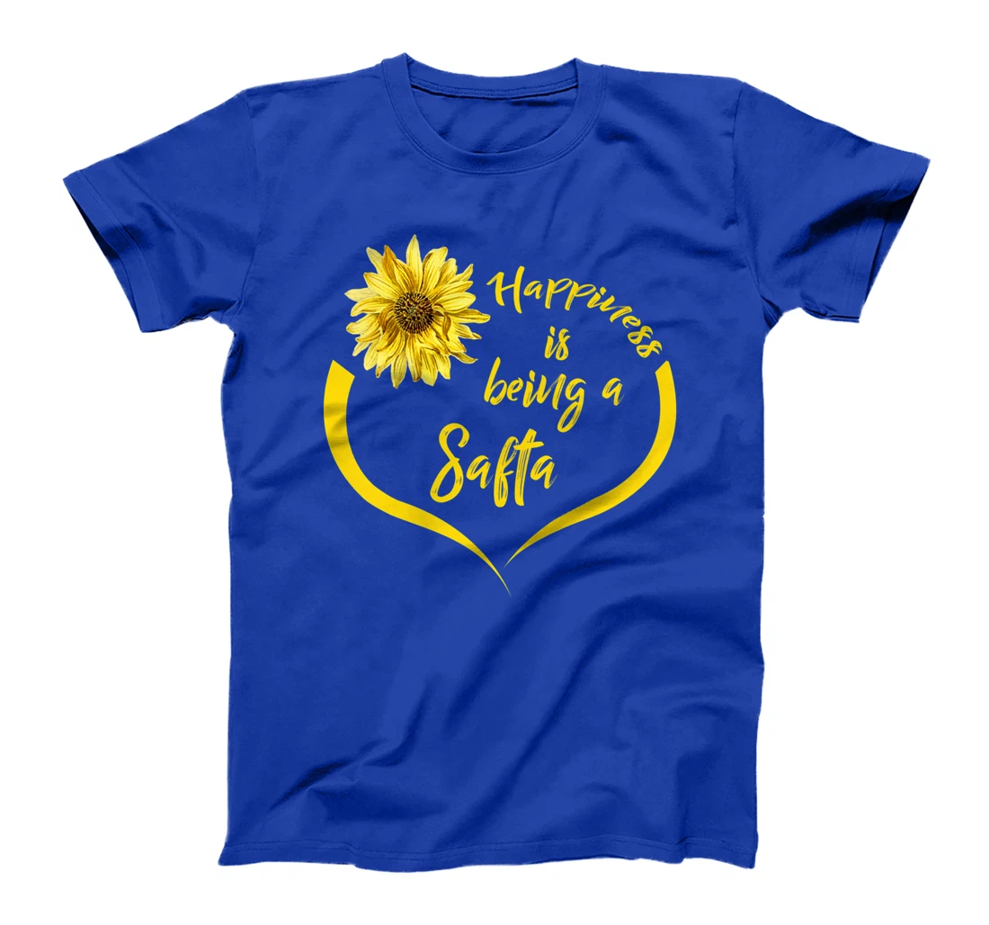 Womens Safta Gift: Happiness Is Being A Safta Premium T-Shirt