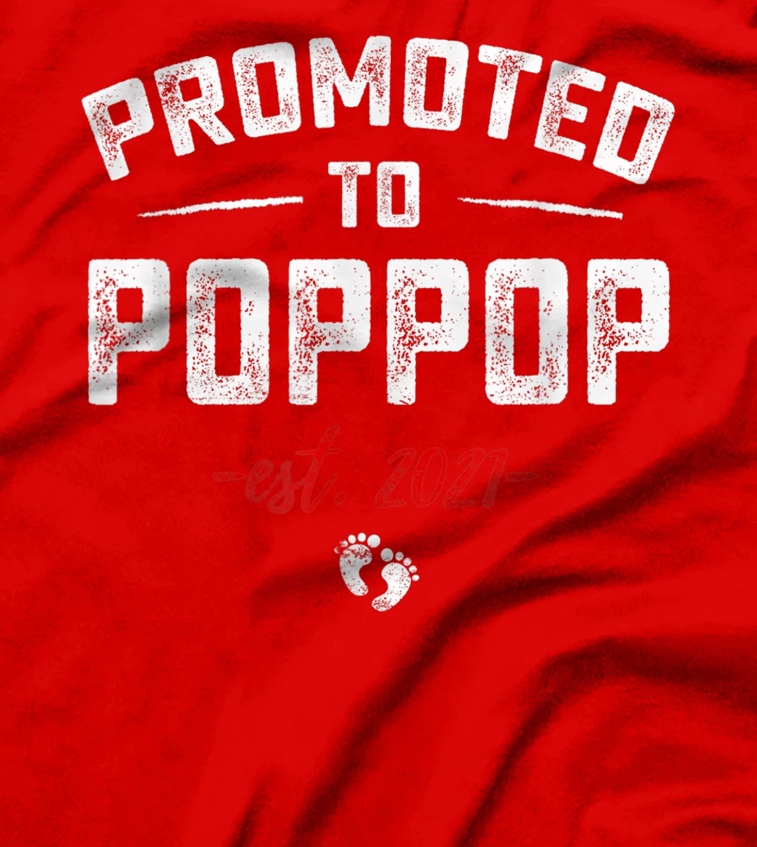 Promoted To Great Poppop 2021 Baby Pregnancy Announcement T-Shirt