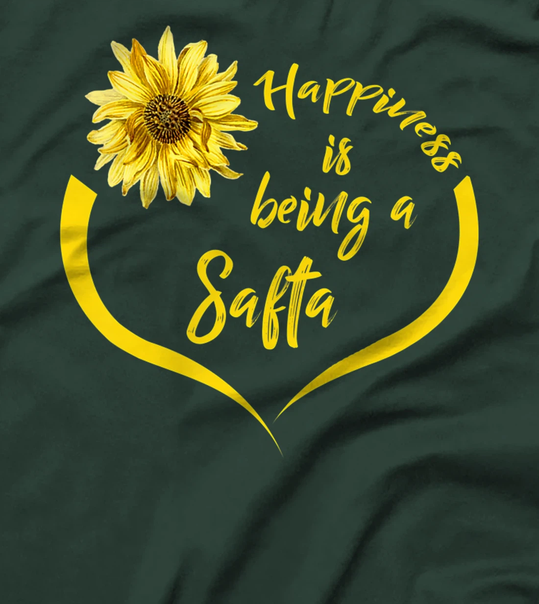 Womens Safta Gift: Happiness Is Being A Safta Premium T-Shirt