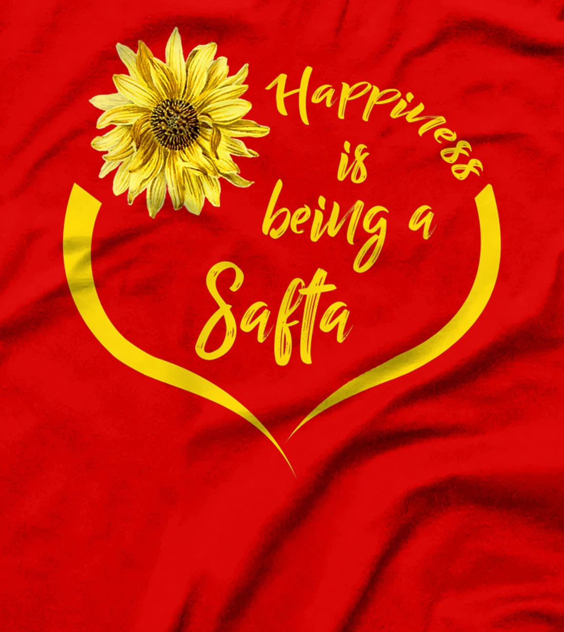 Womens Safta Gift: Happiness Is Being A Safta Premium T-Shirt