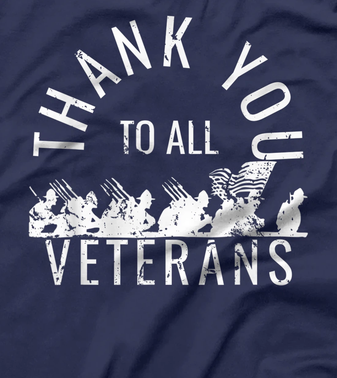 Thank You To All Veterans veterans day shirts for men women T-Shirt
