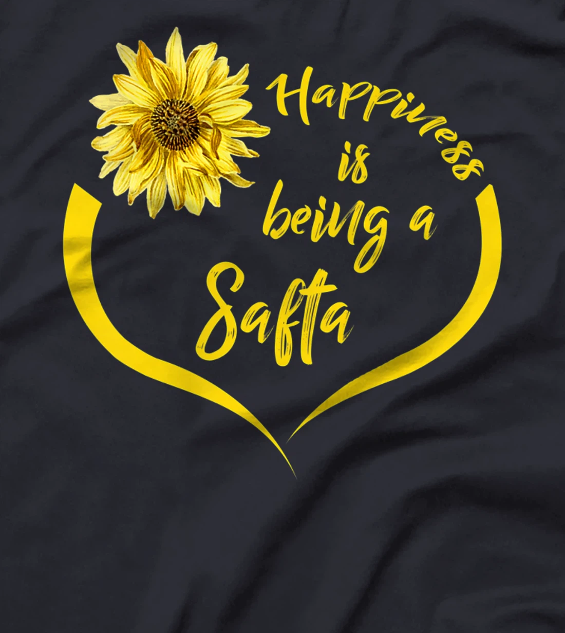 Womens Safta Gift: Happiness Is Being A Safta Premium T-Shirt