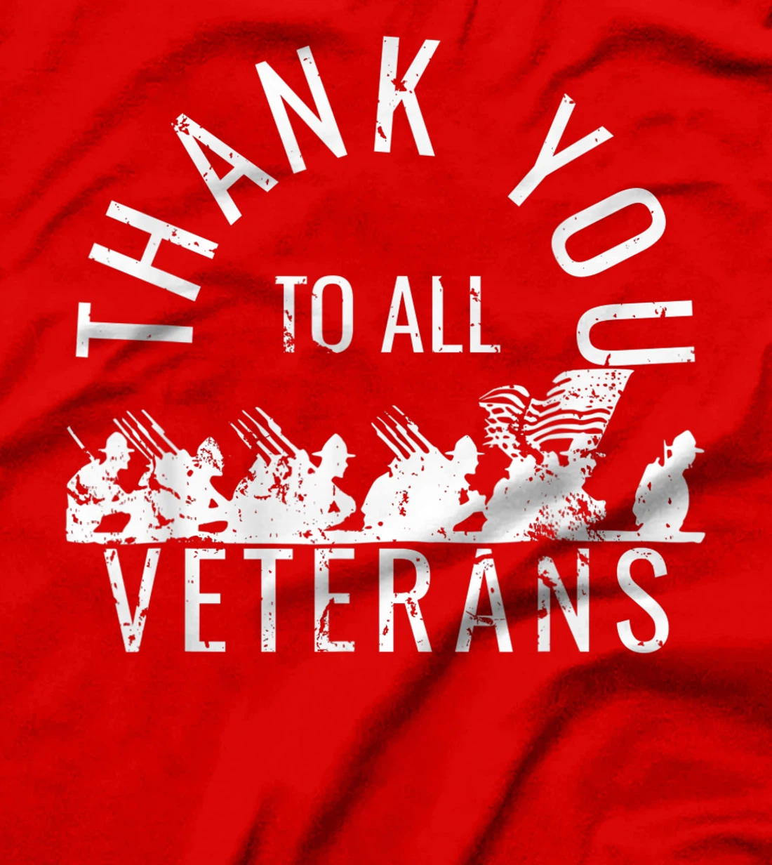 Thank You To All Veterans veterans day shirts for men women T-Shirt