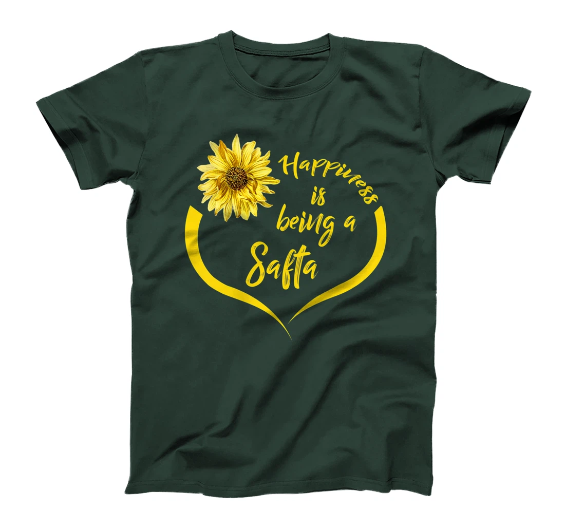 Womens Safta Gift: Happiness Is Being A Safta Premium T-Shirt