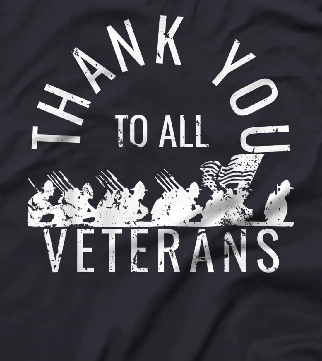 Thank You To All Veterans veterans day shirts for men women T-Shirt