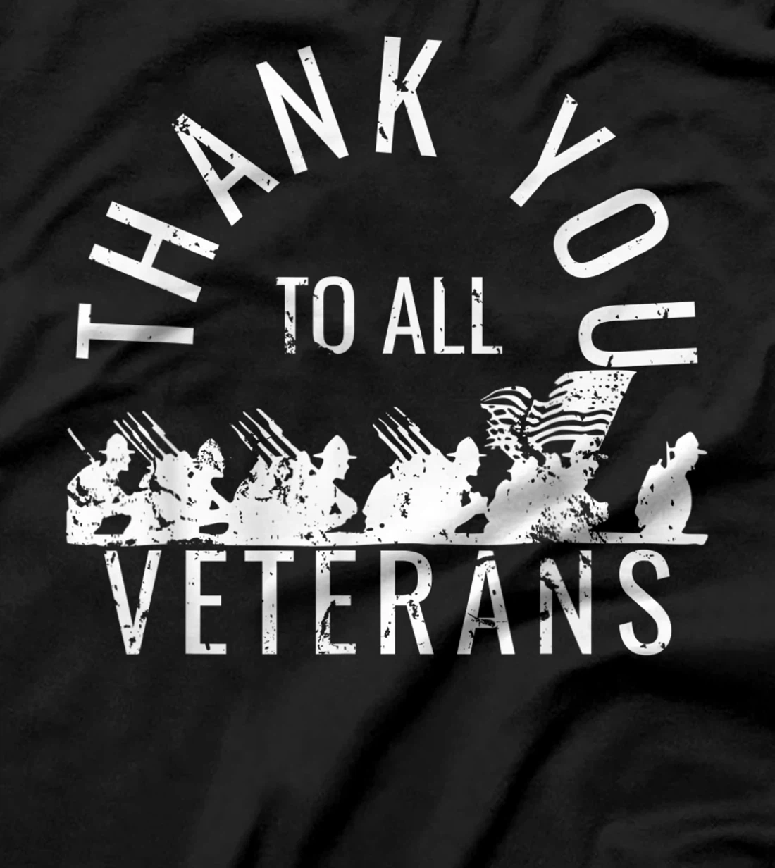 Thank You To All Veterans veterans day shirts for men women T-Shirt