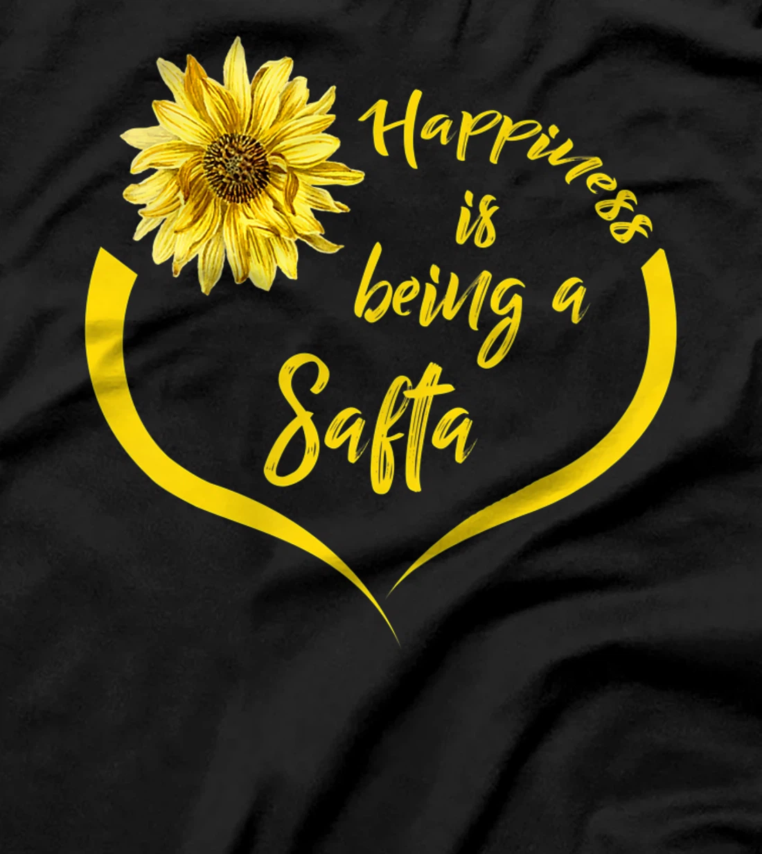 Womens Safta Gift: Happiness Is Being A Safta Premium T-Shirt