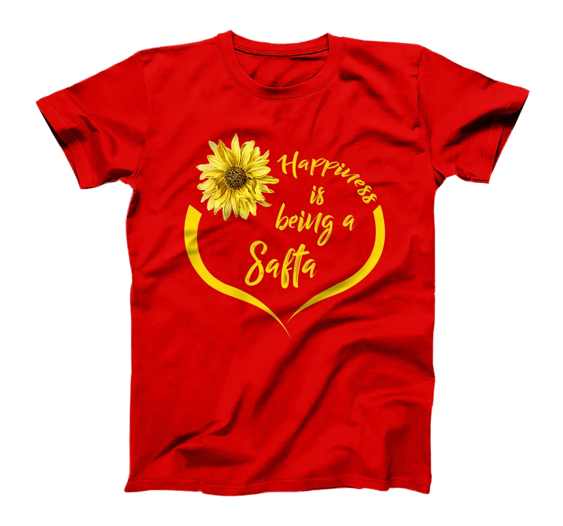 Womens Safta Gift: Happiness Is Being A Safta Premium T-Shirt