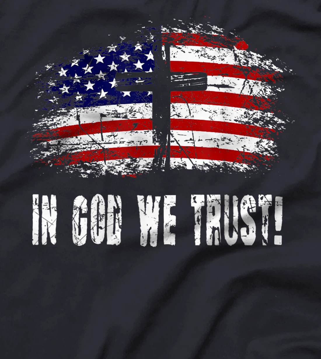 In God We Trust - American Christian Bible Verse Gift T-Shirt