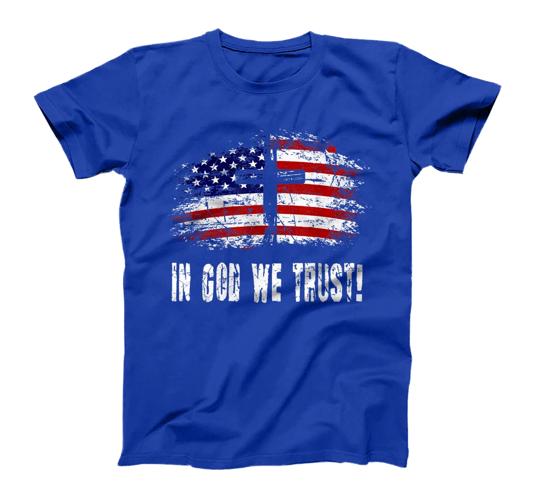 In God We Trust - American Christian Bible Verse Gift T-Shirt