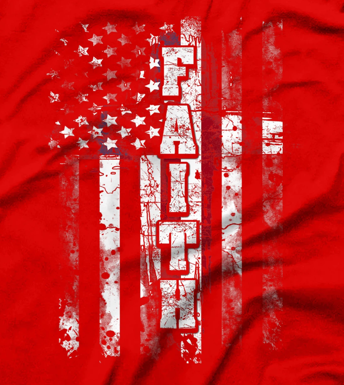 Faith - American US Flag Pride Religious Patriotic Gift T-Shirt