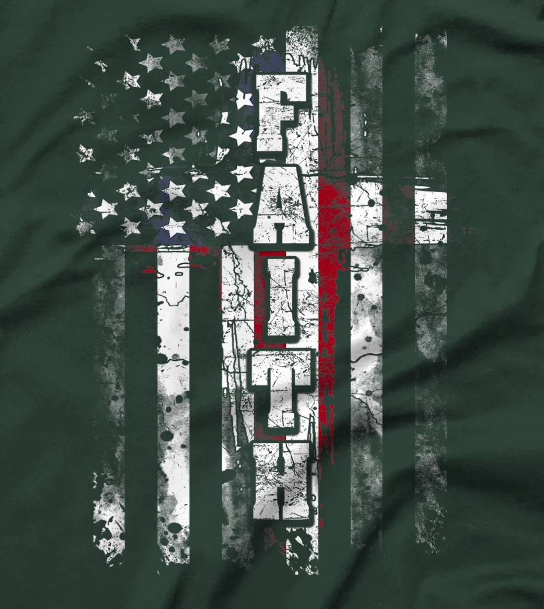 Faith - American US Flag Pride Religious Patriotic Gift T-Shirt