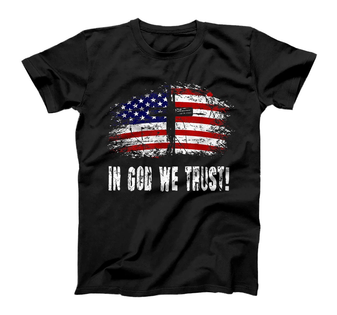 In God We Trust - American Christian Bible Verse Gift T-Shirt