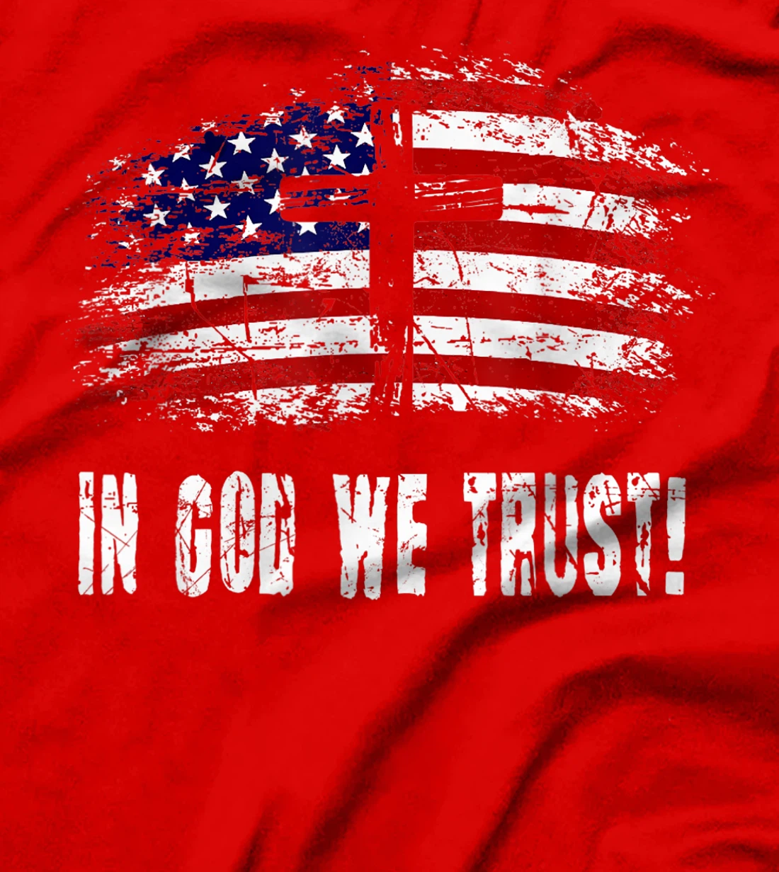 In God We Trust - American Christian Bible Verse Gift T-Shirt