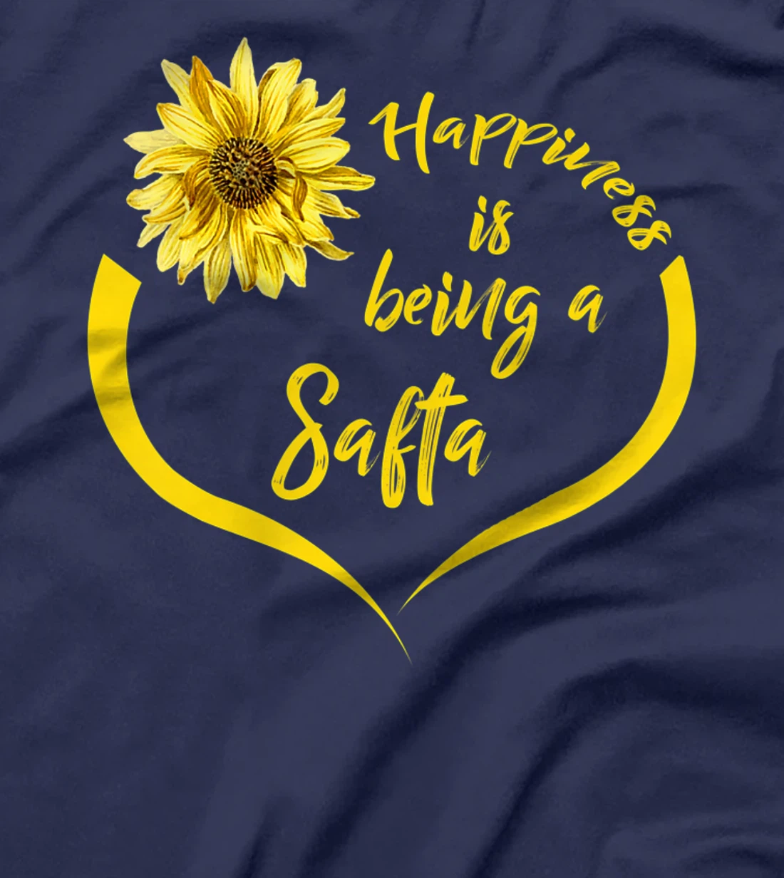 Womens Safta Gift: Happiness Is Being A Safta Premium T-Shirt