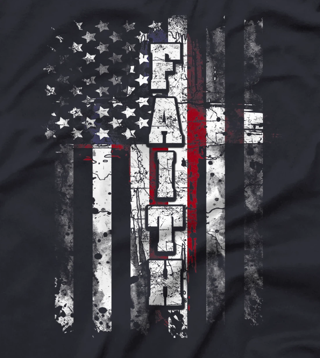 Faith - American US Flag Pride Religious Patriotic Gift T-Shirt