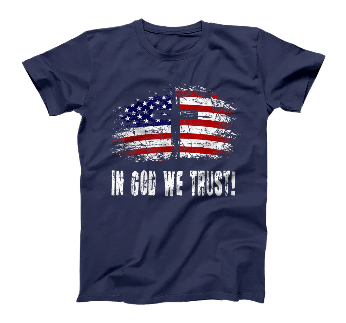 In God We Trust - American Christian Bible Verse Gift T-Shirt