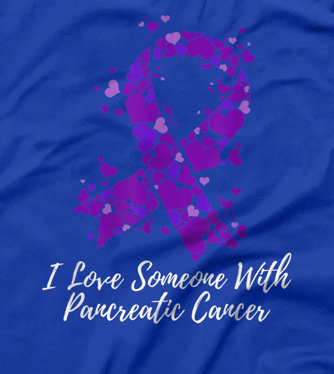I Love Someone With Pancreatic Cancer Awareness T-Shirt
