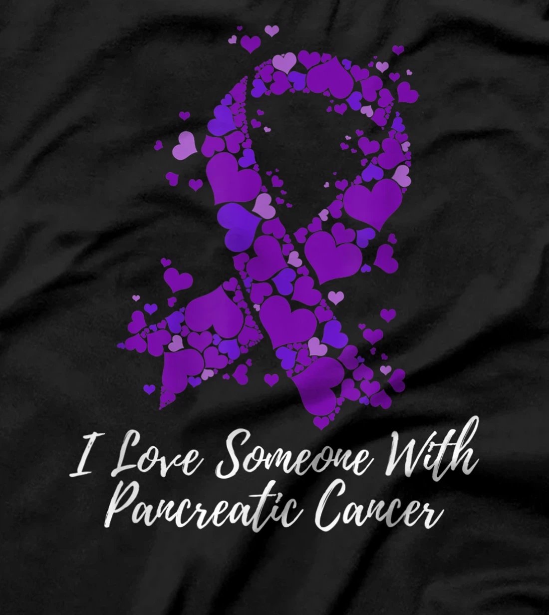 I Love Someone With Pancreatic Cancer Awareness T-Shirt