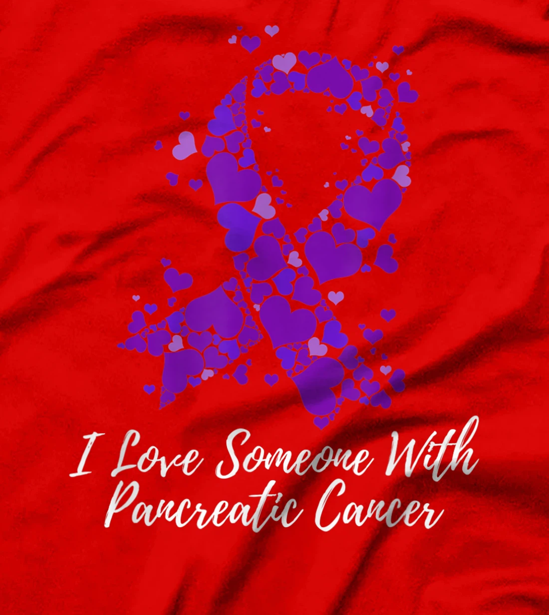 I Love Someone With Pancreatic Cancer Awareness T-Shirt
