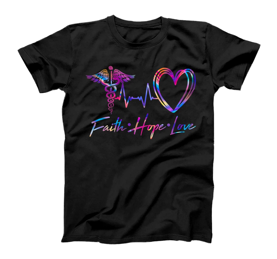 Faith Hope Love Nurse Doctor Surgeon Healthcare Nursing Gift T-Shirt