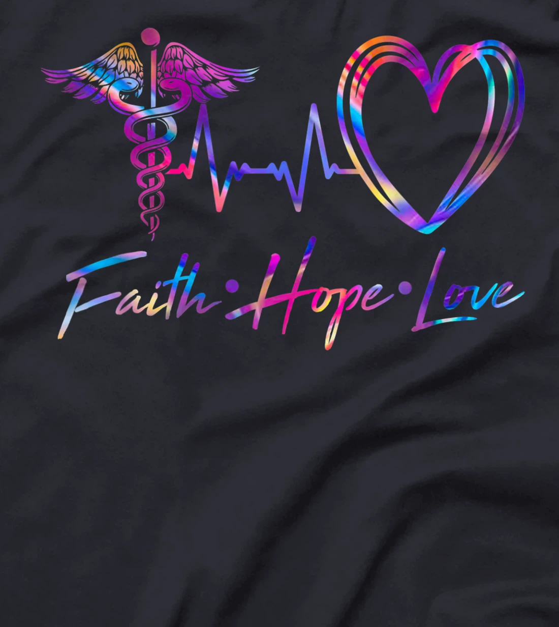 Faith Hope Love Nurse Doctor Surgeon Healthcare Nursing Gift T-Shirt