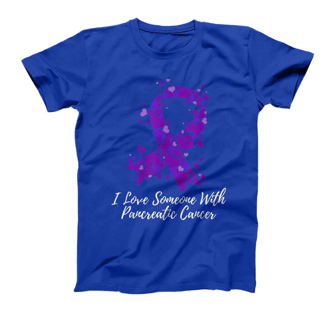 I Love Someone With Pancreatic Cancer Awareness T-Shirt