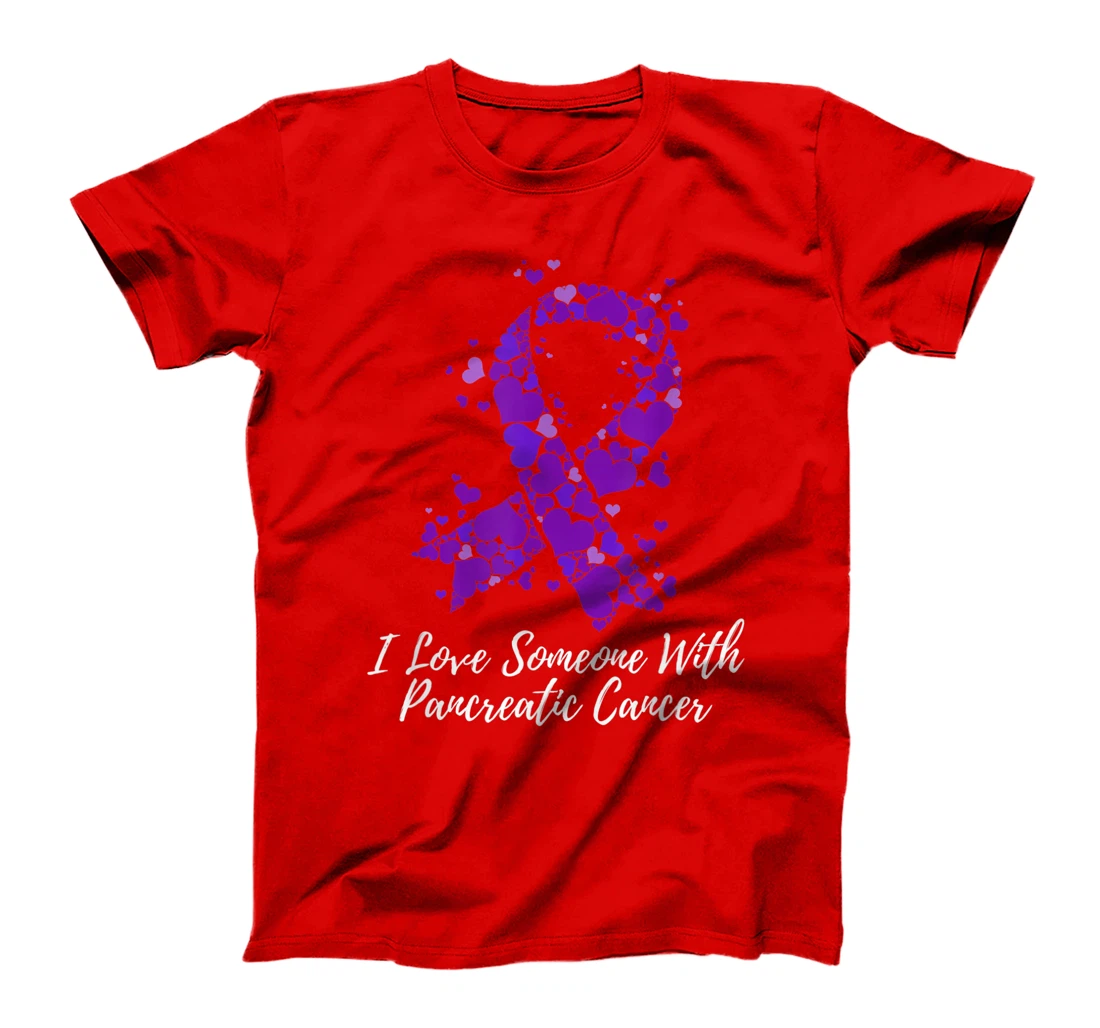 I Love Someone With Pancreatic Cancer Awareness T-Shirt