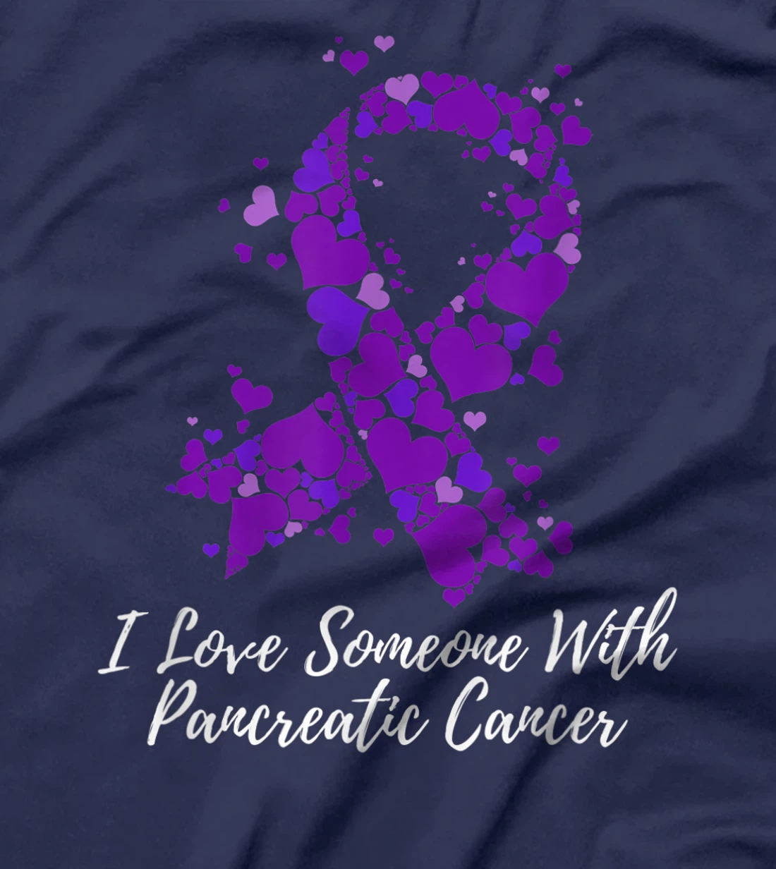 I Love Someone With Pancreatic Cancer Awareness T-Shirt