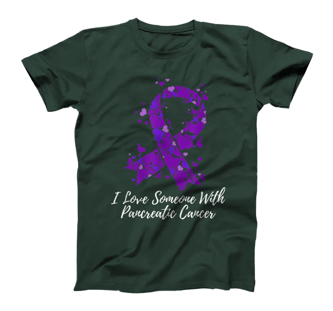 I Love Someone With Pancreatic Cancer Awareness T-Shirt