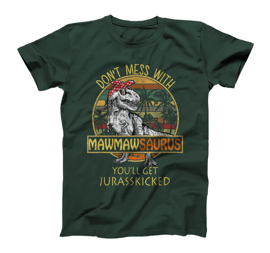 Mawmawsaurus Shirt T Rex Mawmaw Saurus Dinosaur Mom Gift T-Shirt