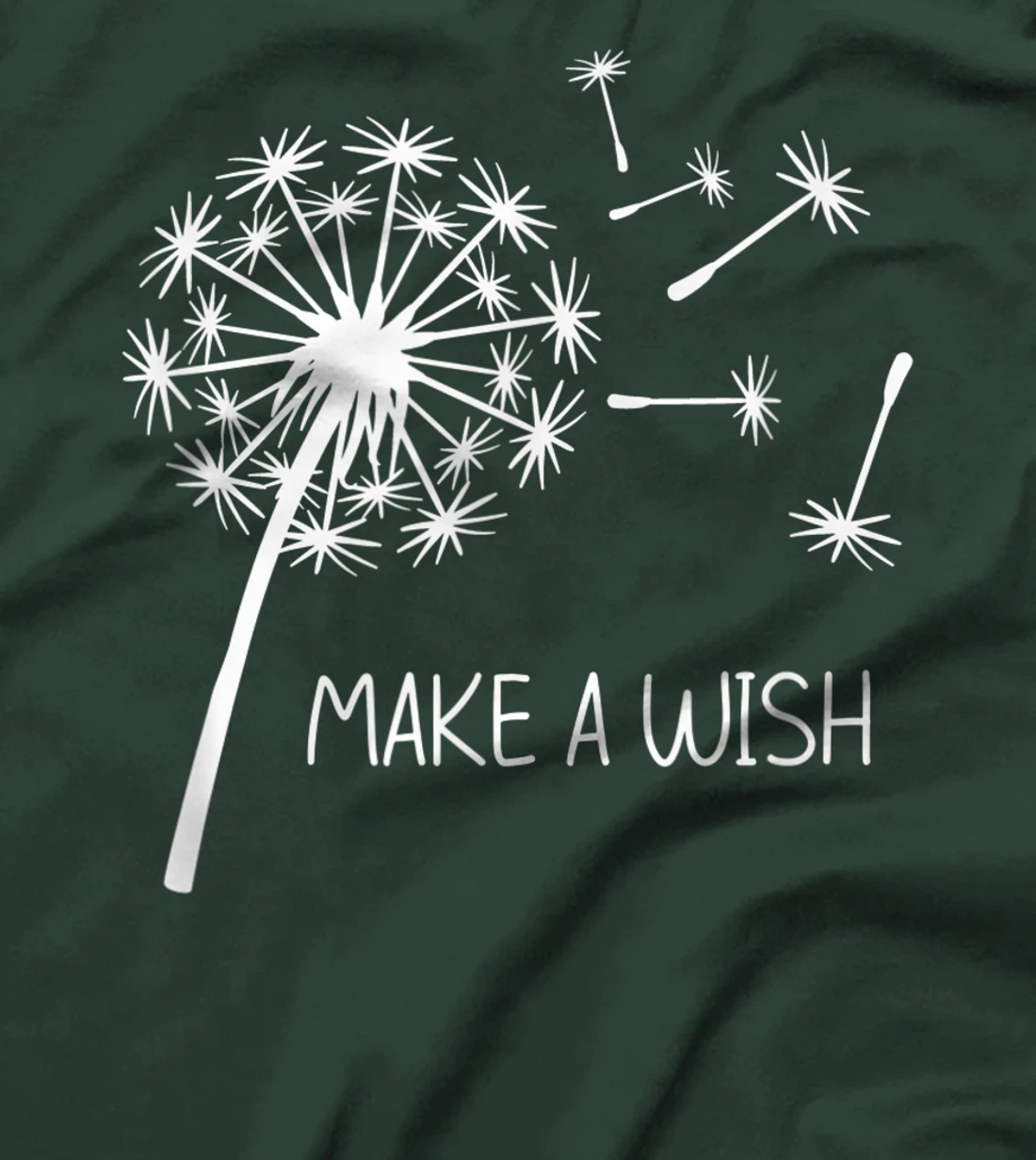 Dandelion Make A Wish, Flowers Graphic, Nature, Family T-Shirt