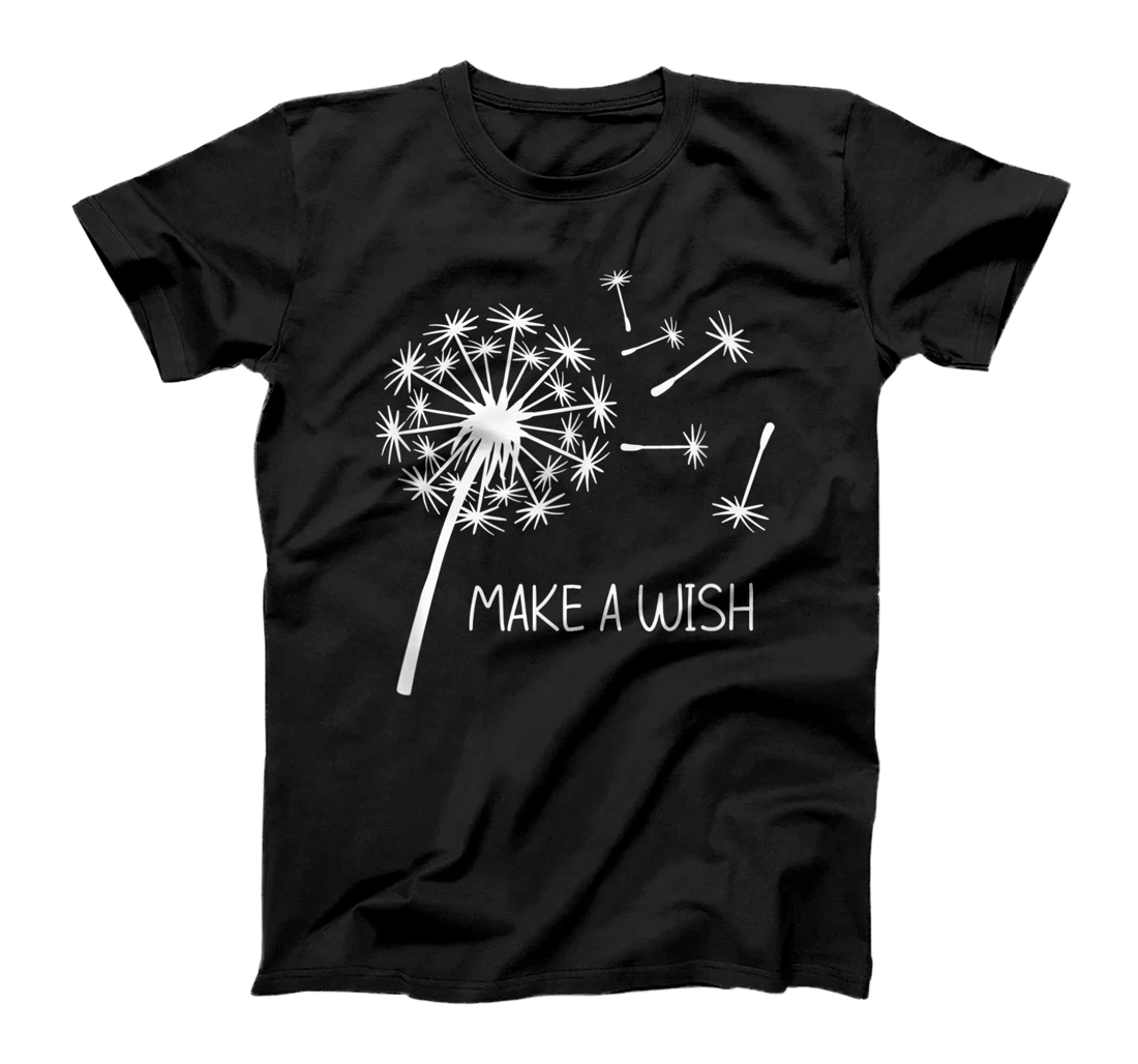 Dandelion Make A Wish, Flowers Graphic, Nature, Family T-Shirt