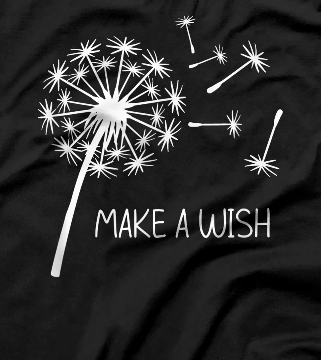 Dandelion Make A Wish, Flowers Graphic, Nature, Family T-Shirt