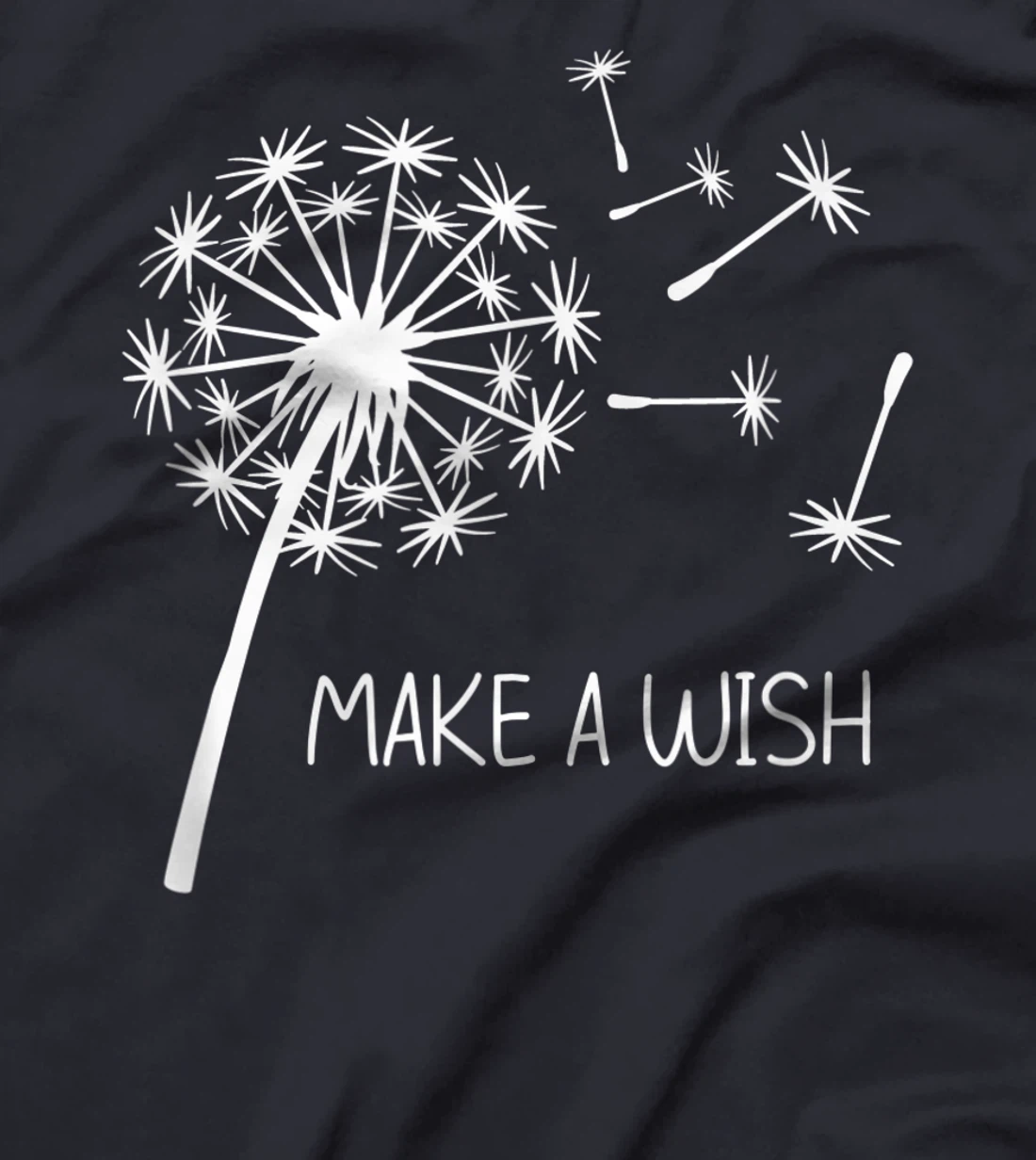 Dandelion Make A Wish, Flowers Graphic, Nature, Family T-Shirt